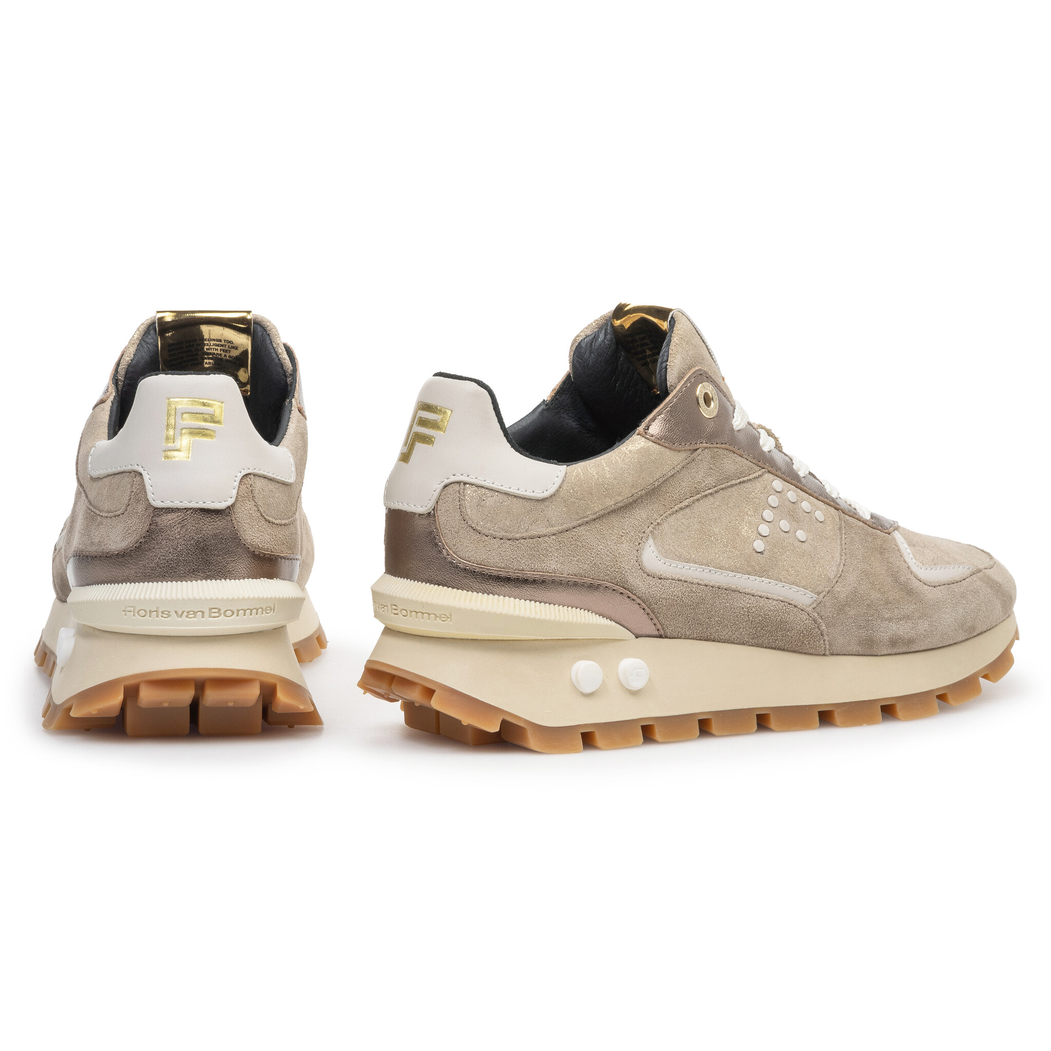 Floris van Bommel Floris van Bommel Sneaker Blokki 05.06 Taupe