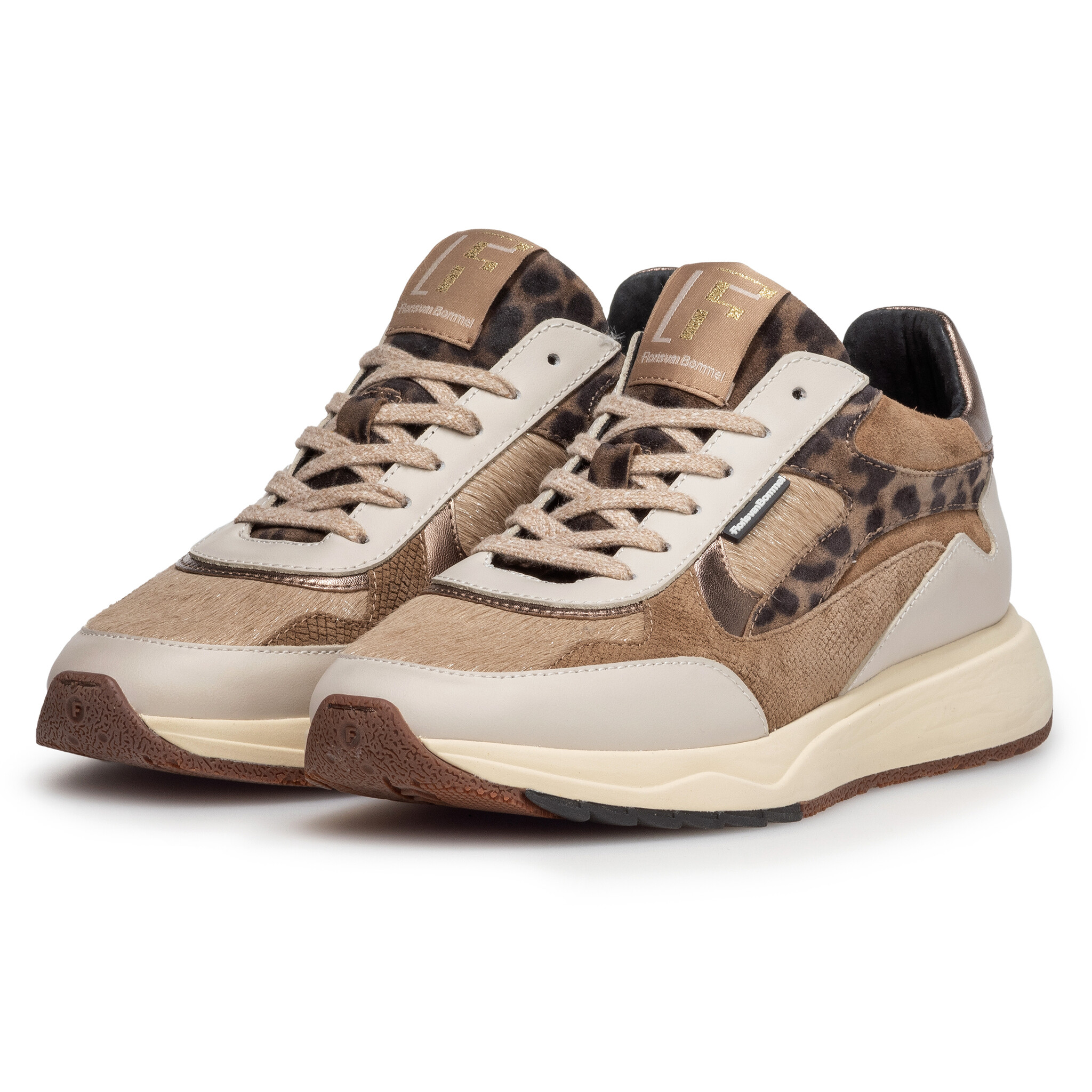 Floris van Bommel Floris van Bommel Sneaker Suvi 03.04 Taupe