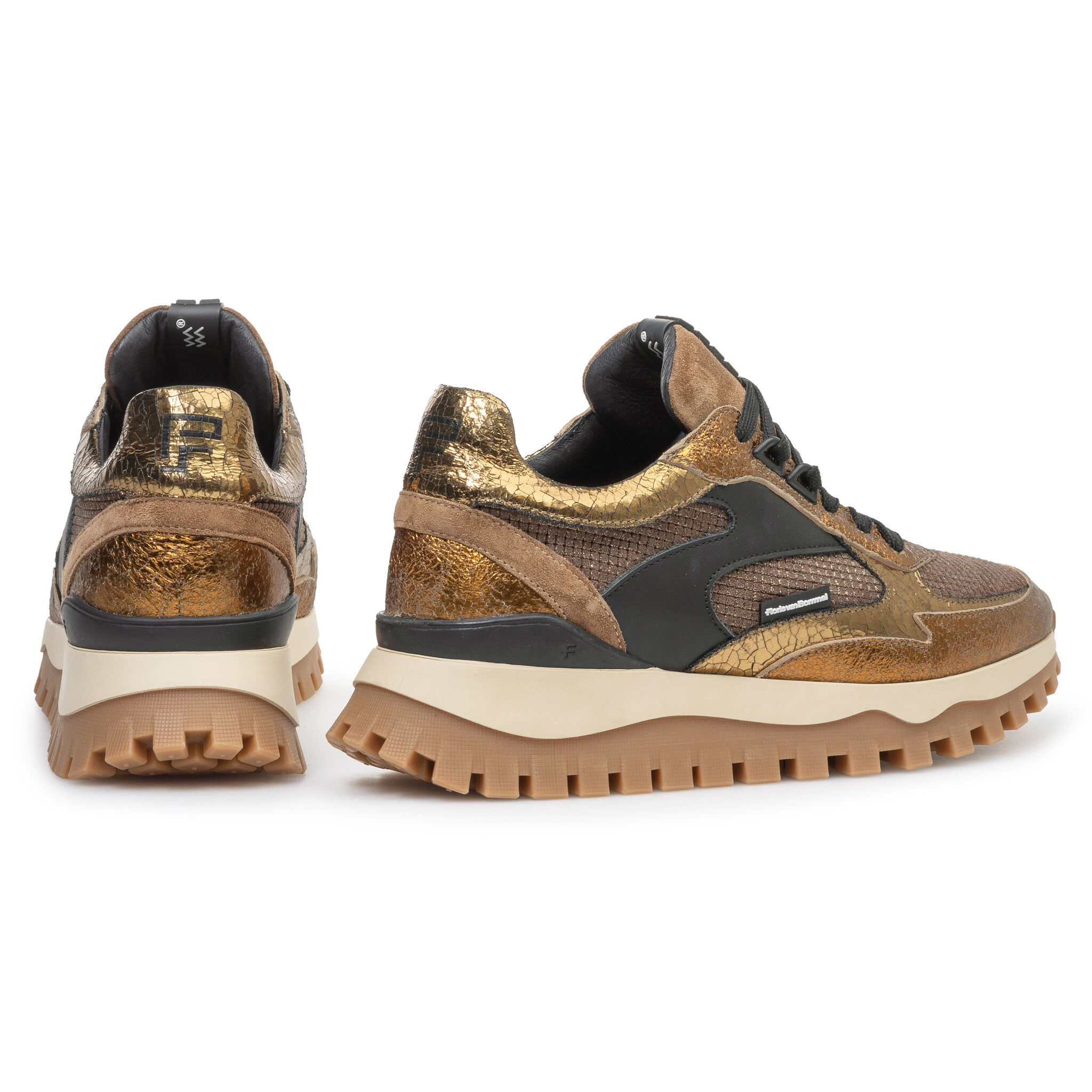 Floris van Bommel Floris van Bommel Sneaker Grommi 03.00 Goud