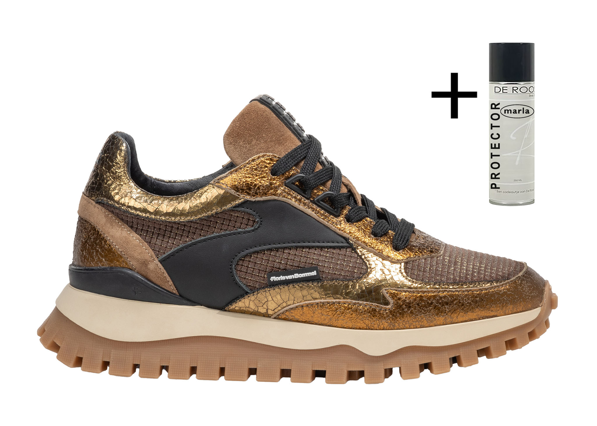 Floris van Bommel Floris van Bommel Sneaker Grommi 03.00 Goud