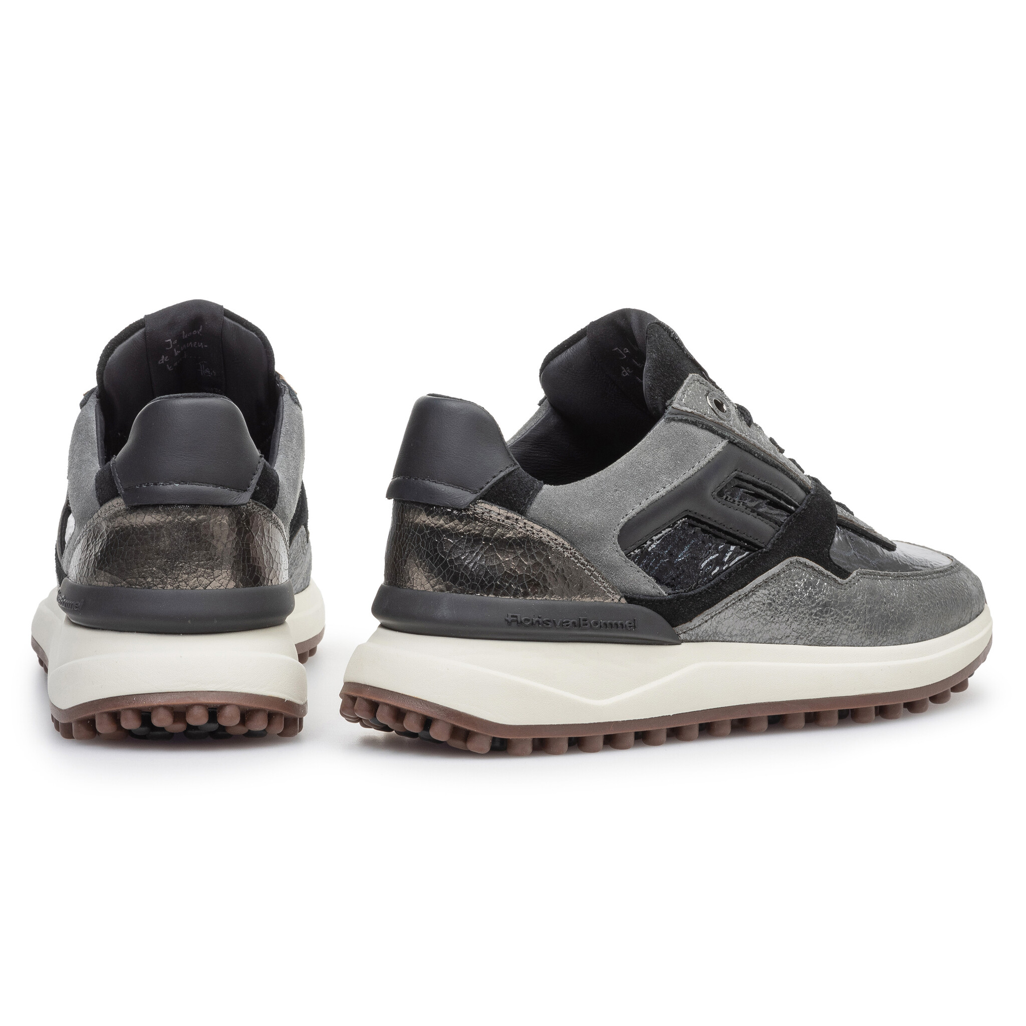 Floris van Bommel Floris van Bommel Sneaker Noppi 36.15 Zilver