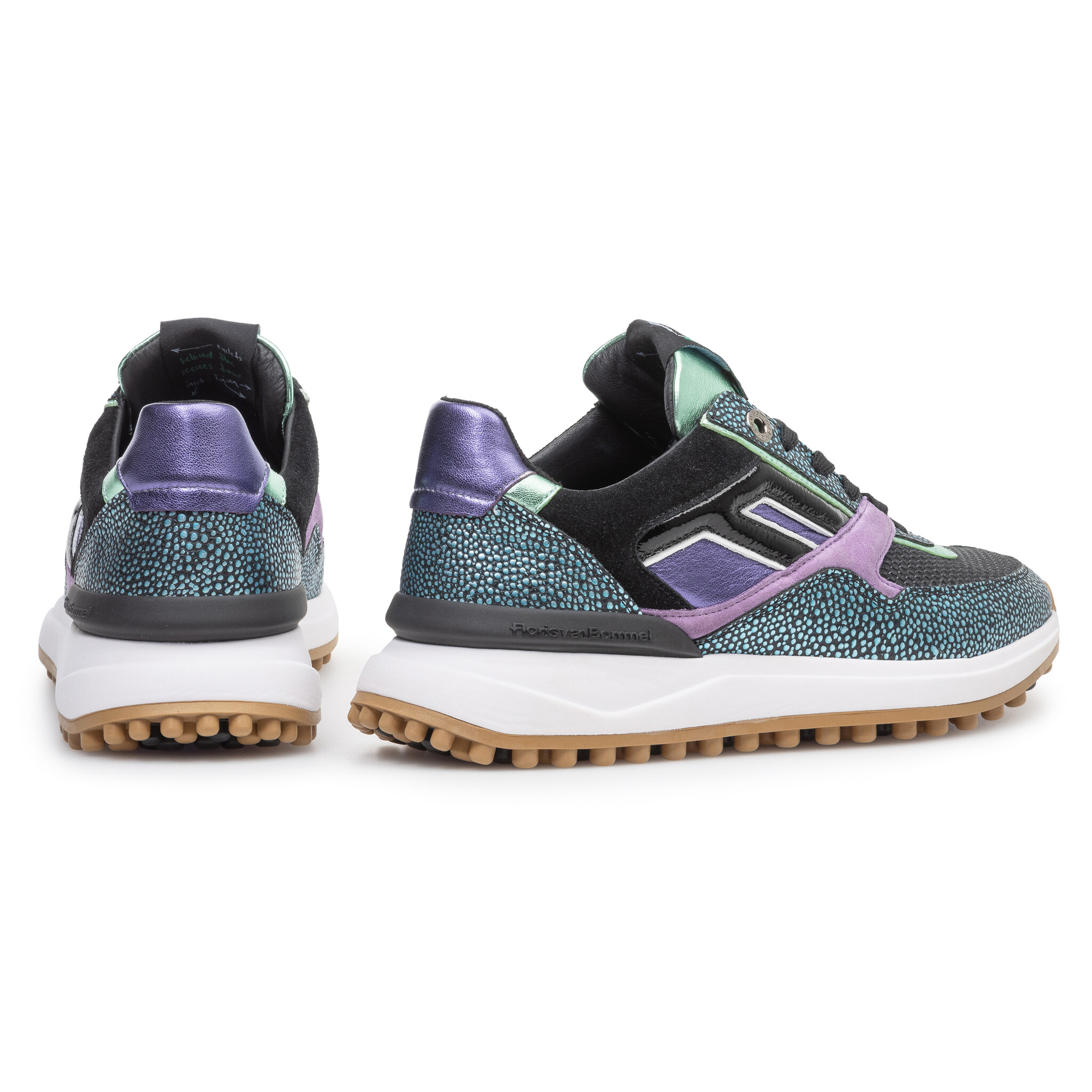 Floris van Bommel Floris van Bommel Sneaker Noppi 36.13 Blauw