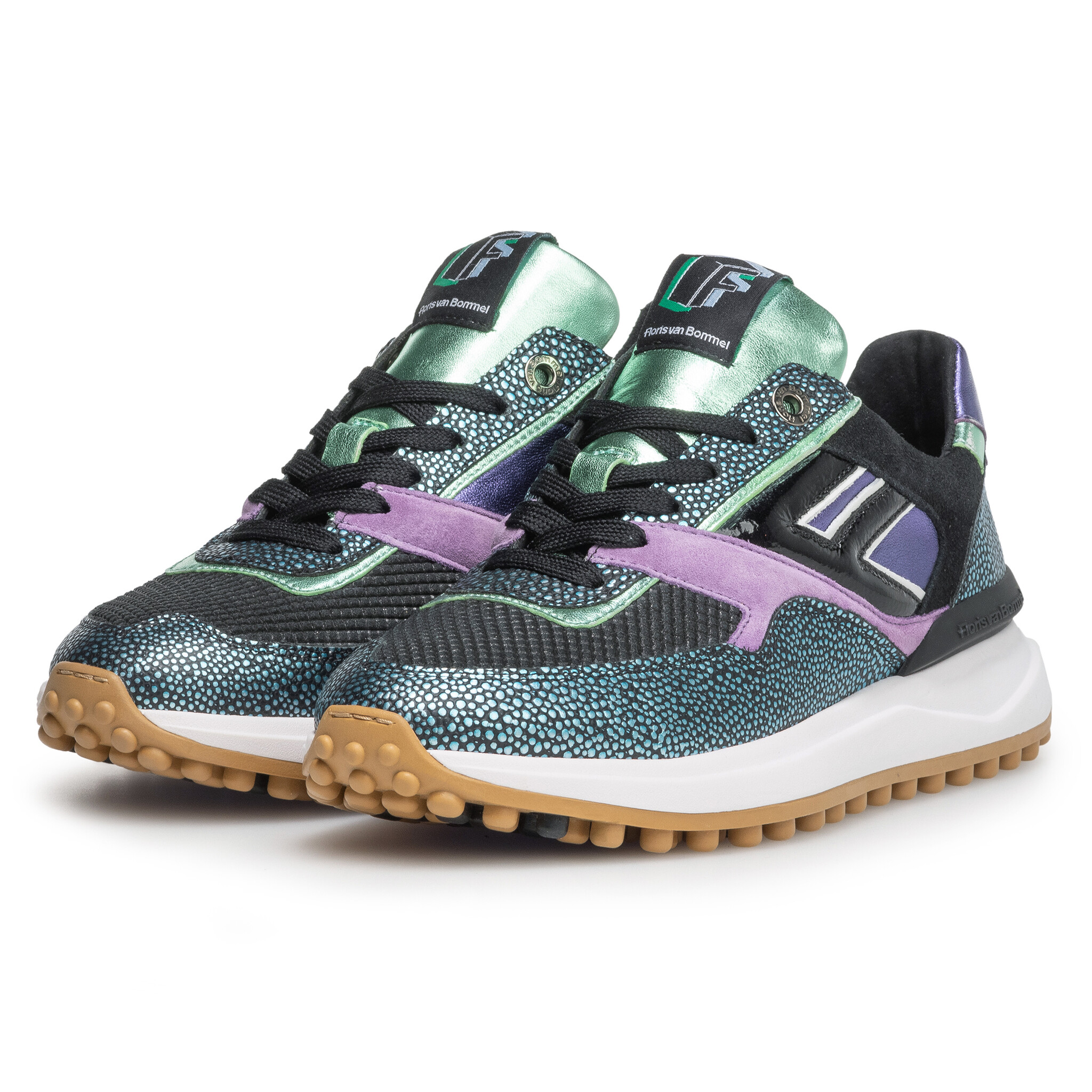 Floris van Bommel Floris van Bommel Sneaker Noppi 36.13 Blauw