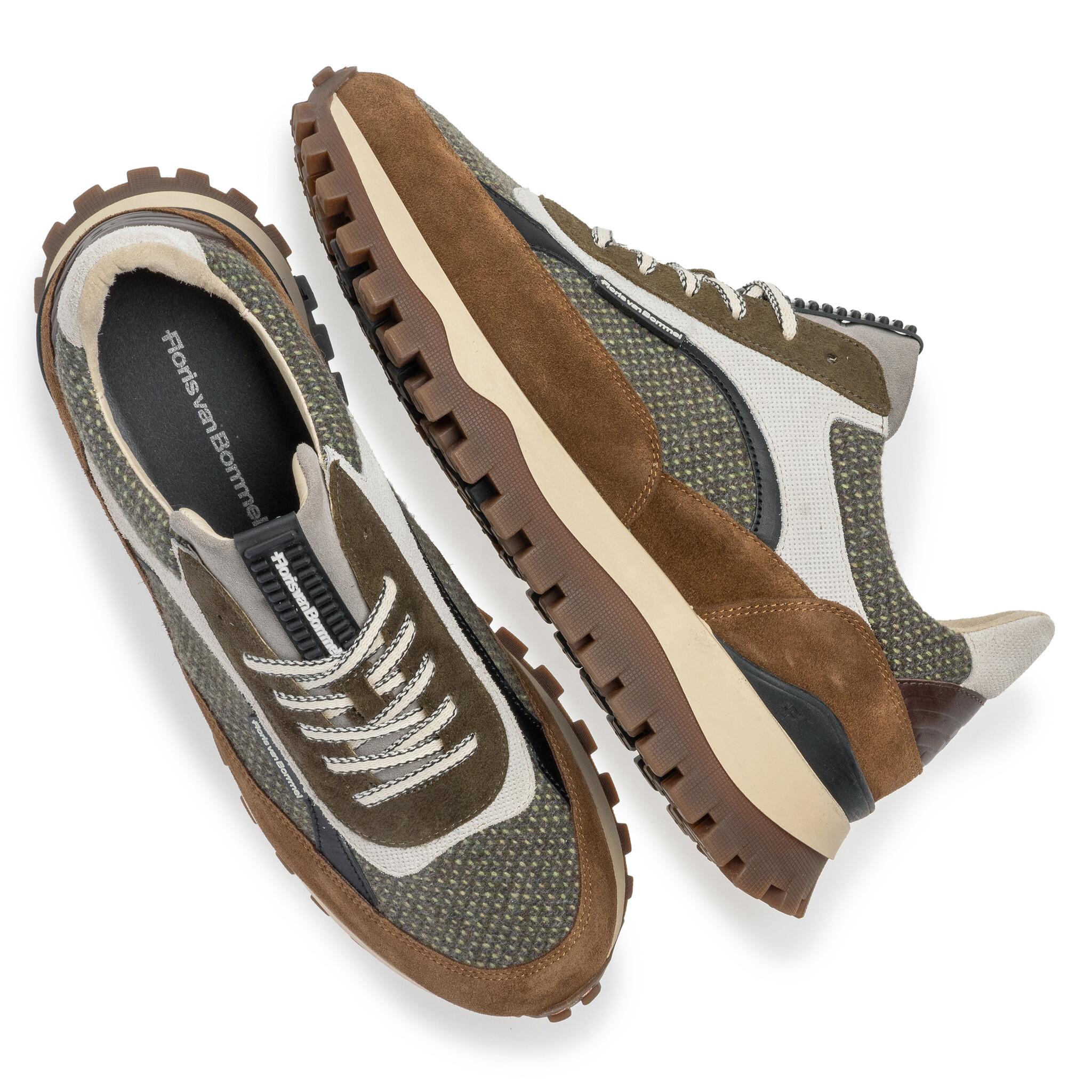 Floris van Bommel Floris van Bommel Sneaker De Grommer 05.11 Groen