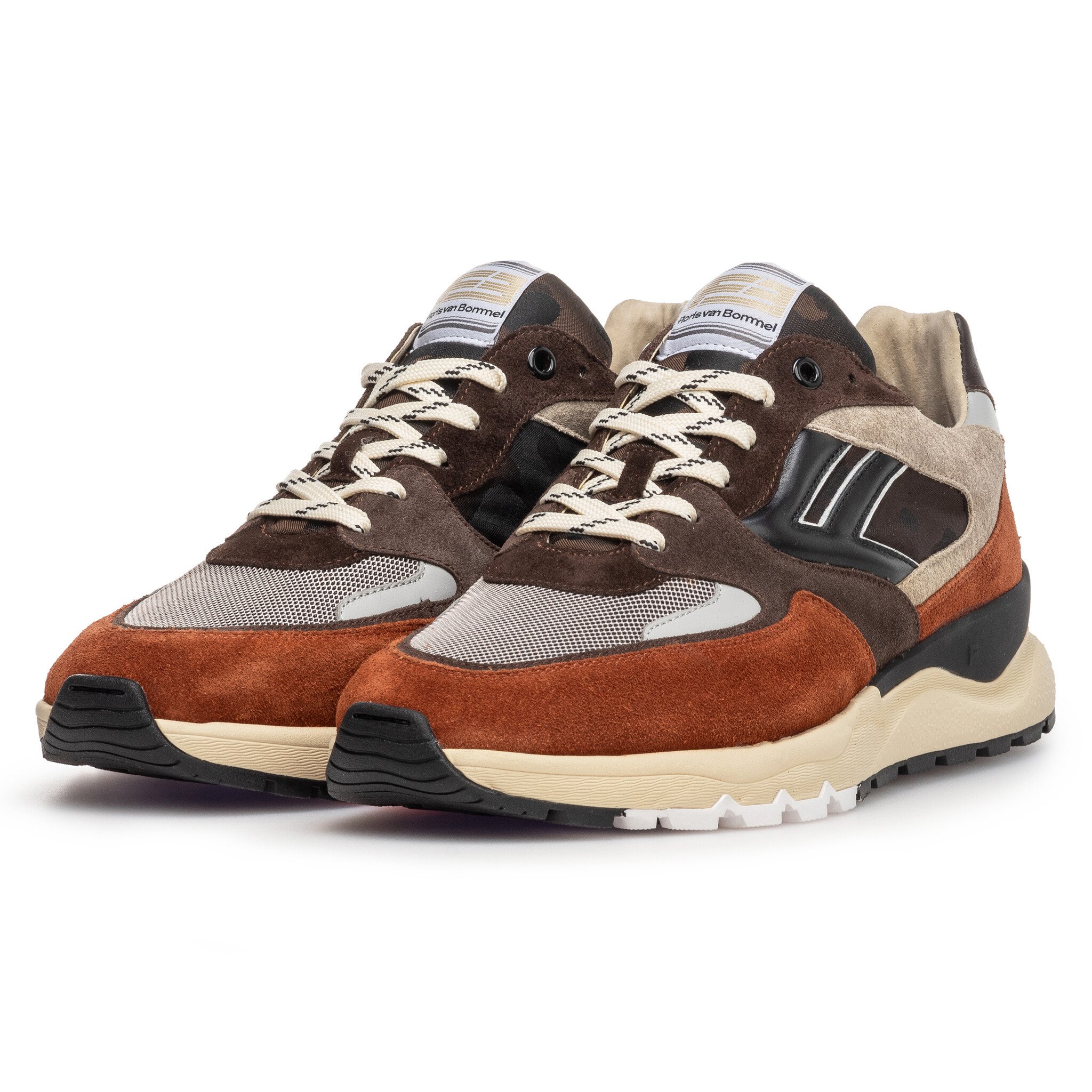 Floris van Bommel Floris van Bommel Sneaker De Treener 01.20 Oranje