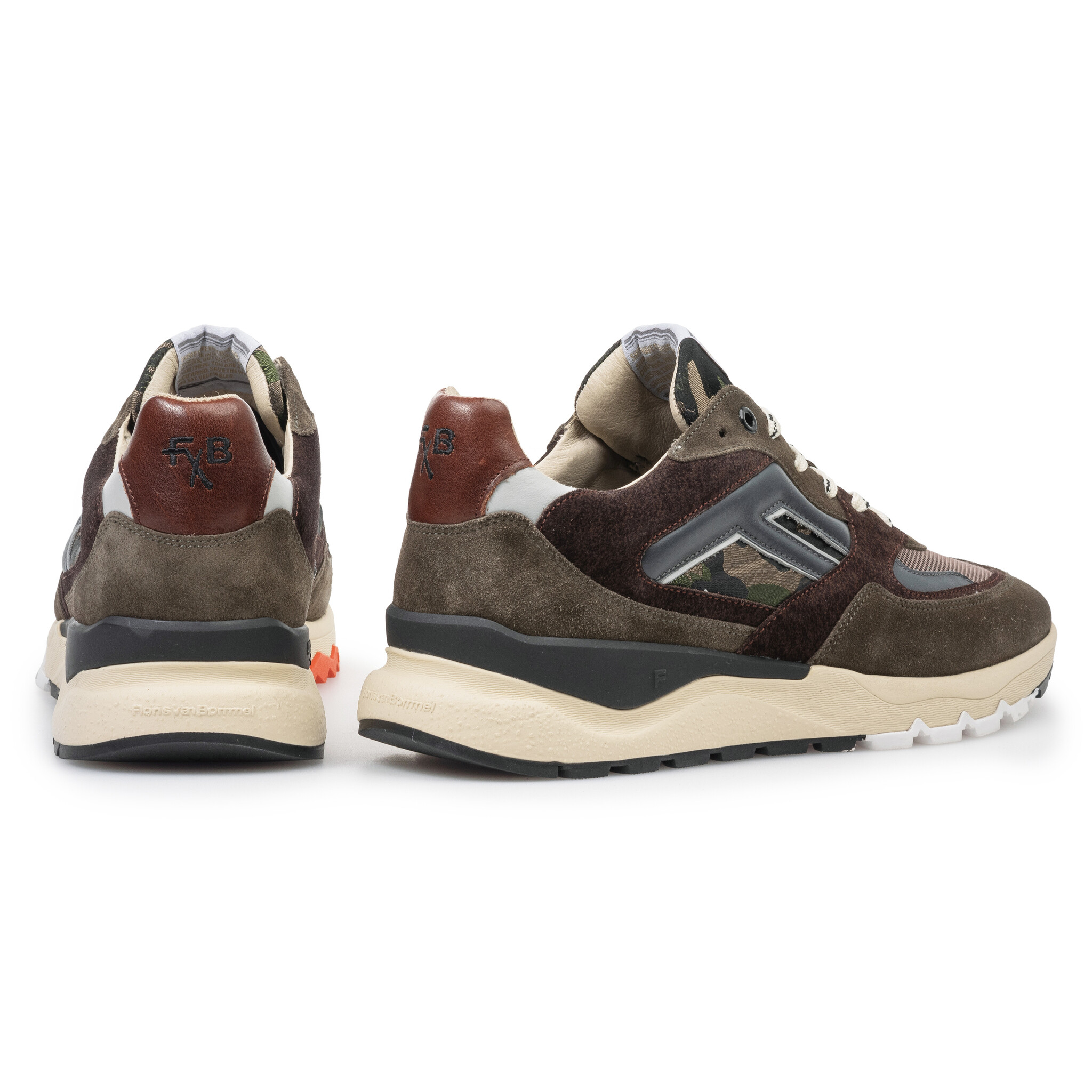 Floris van Bommel Floris van Bommel Sneaker De Treener 01.19 Groen