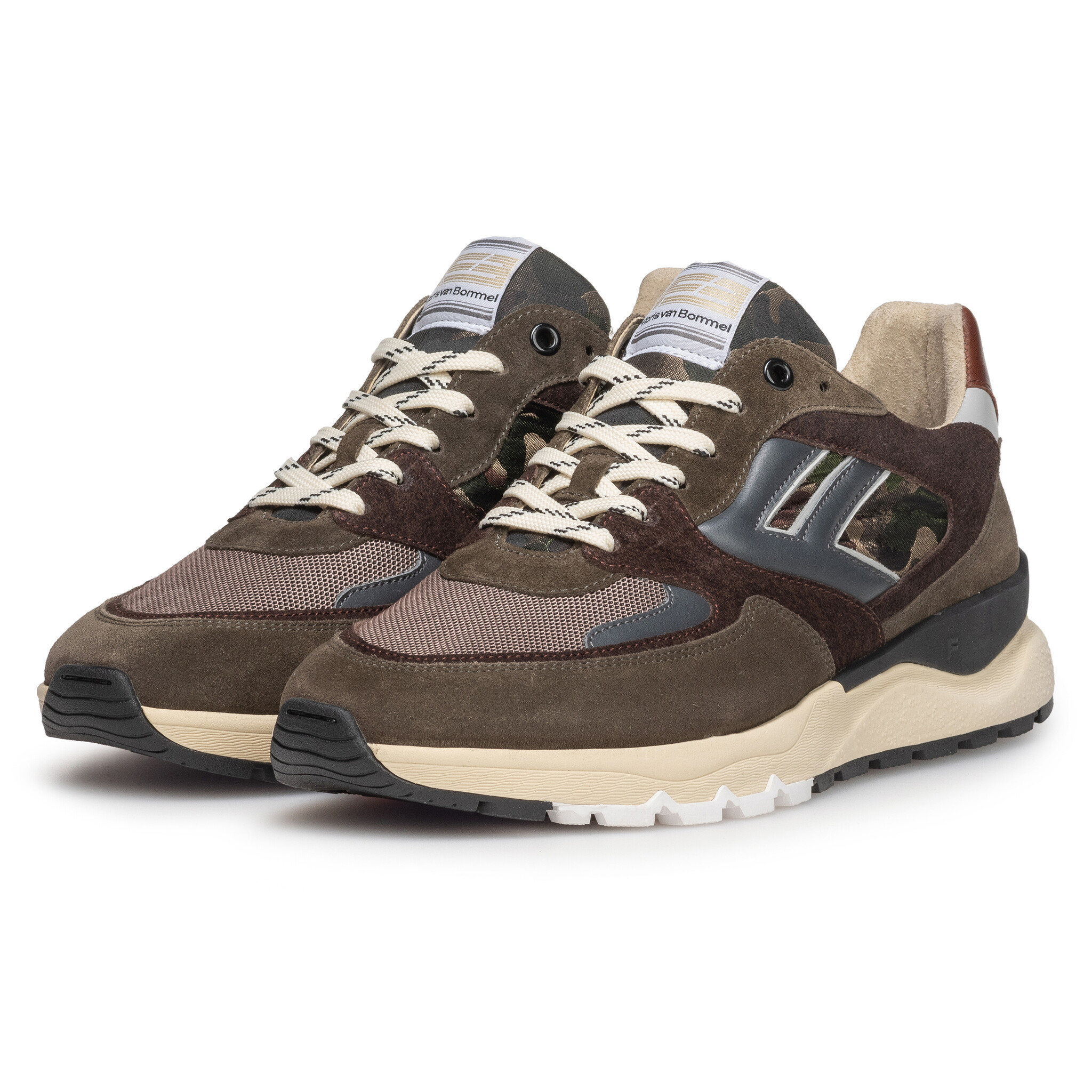 Floris van Bommel Floris van Bommel Sneaker De Treener 01.19 Groen