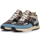 Floris van Bommel Floris van Bommel Sneaker De Treener 01.26 Blauw