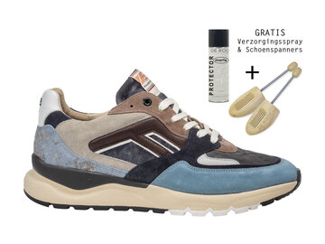 Floris van Bommel Floris van Bommel Sneaker De Treener 01.26 Blauw