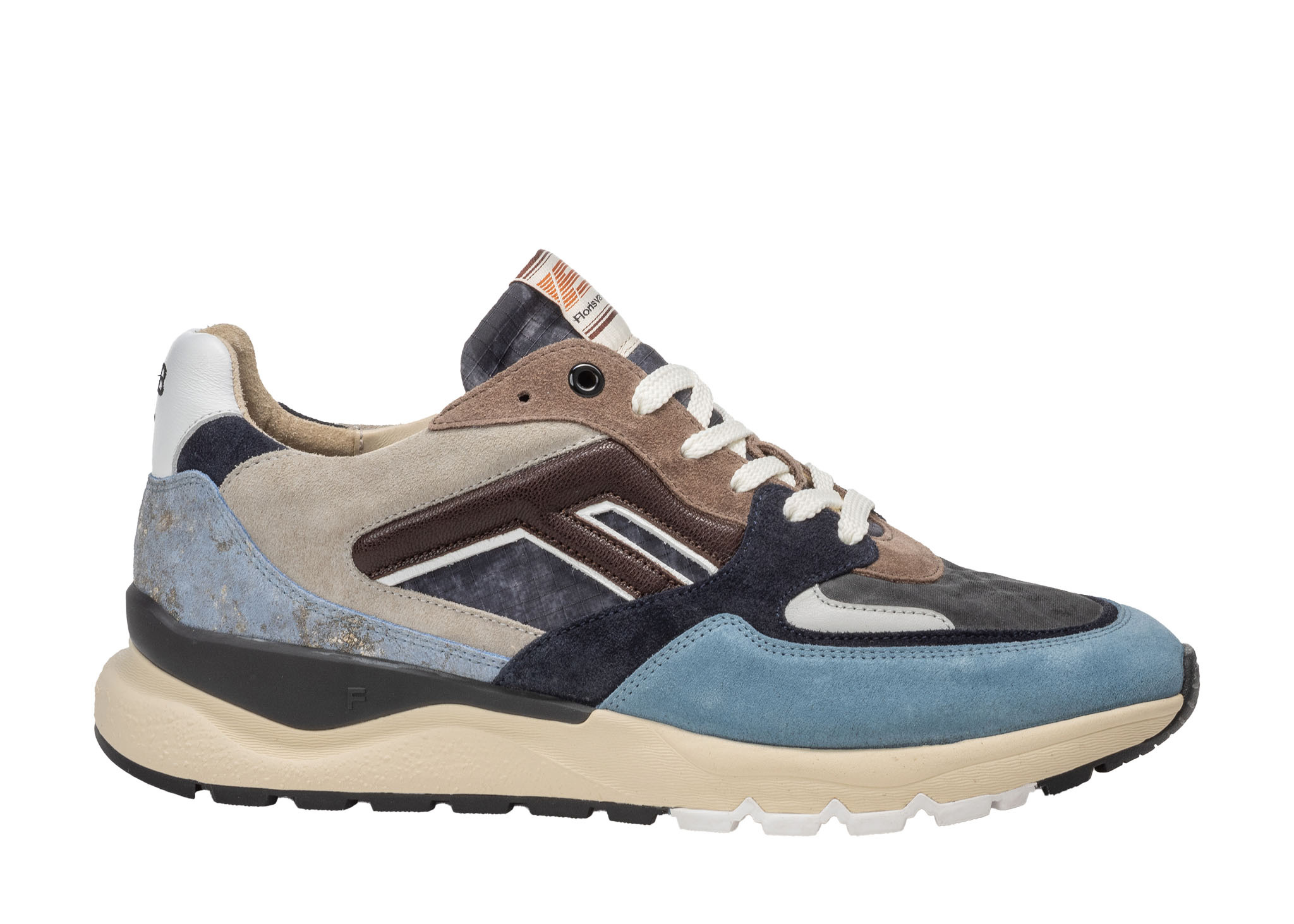 Floris van Bommel Floris van Bommel Sneaker De Treener 01.26 Blauw
