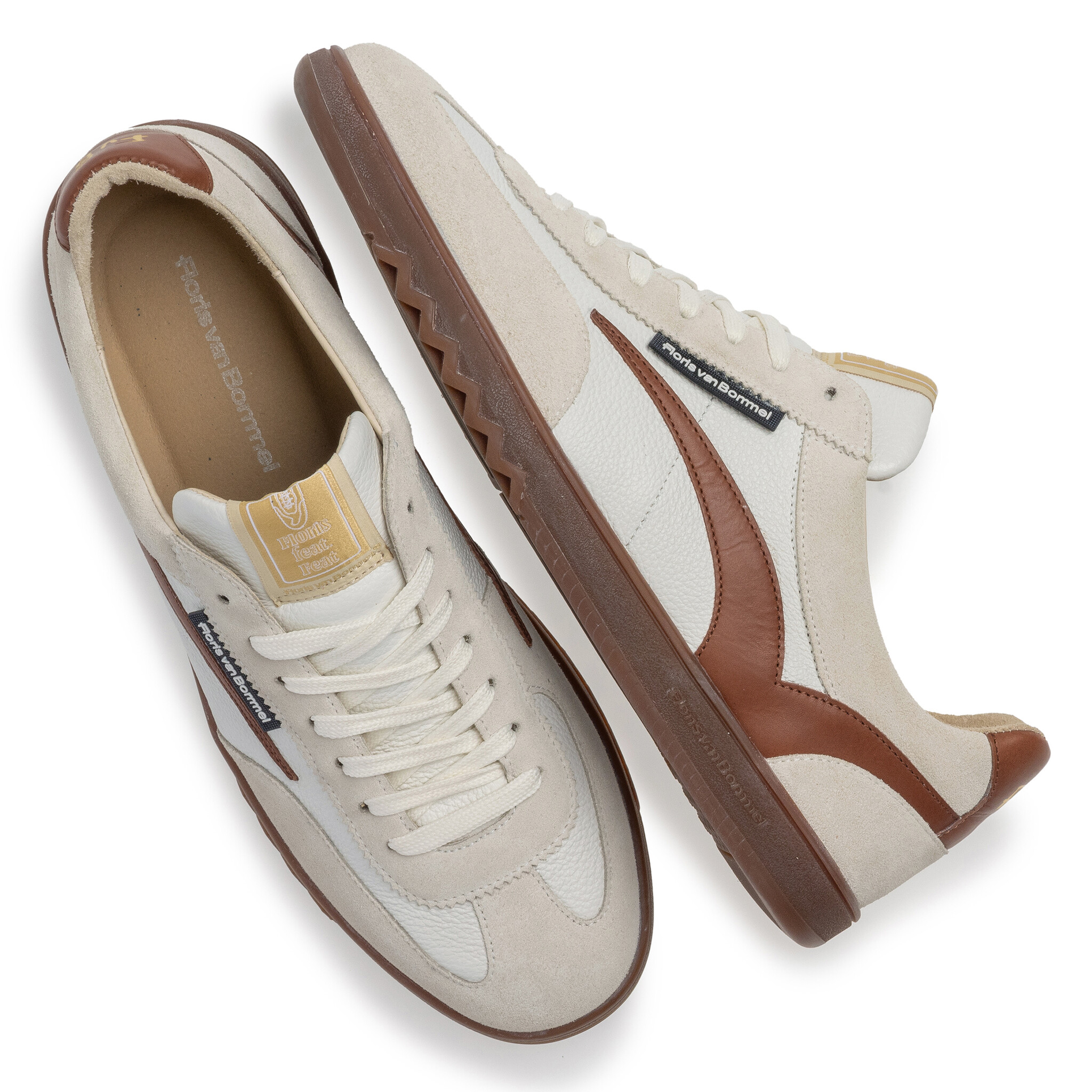Floris van Bommel Floris van Bommel Sneaker De Zaler 03.02 Wit