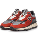Floris van Bommel Floris van Bommel Sneaker De Gripper 01.04 Rood