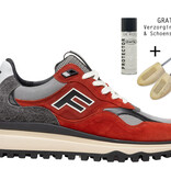 Floris van Bommel Floris van Bommel Sneaker De Gripper 01.04 Rood