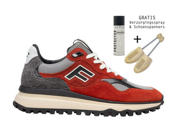 Floris van Bommel Floris van Bommel Sneaker De Gripper 01.04 Rood