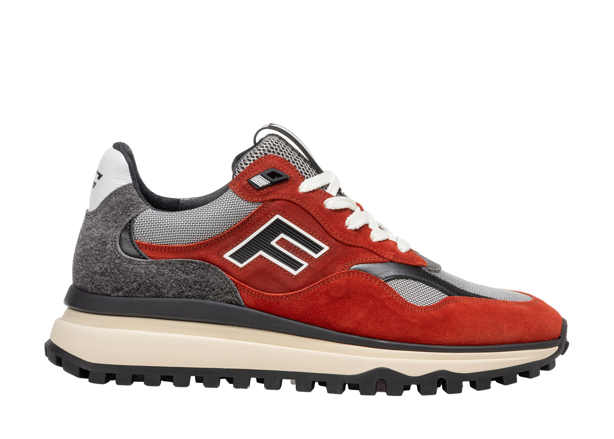 Floris van Bommel Floris van Bommel Sneaker De Gripper 01.04 Rood