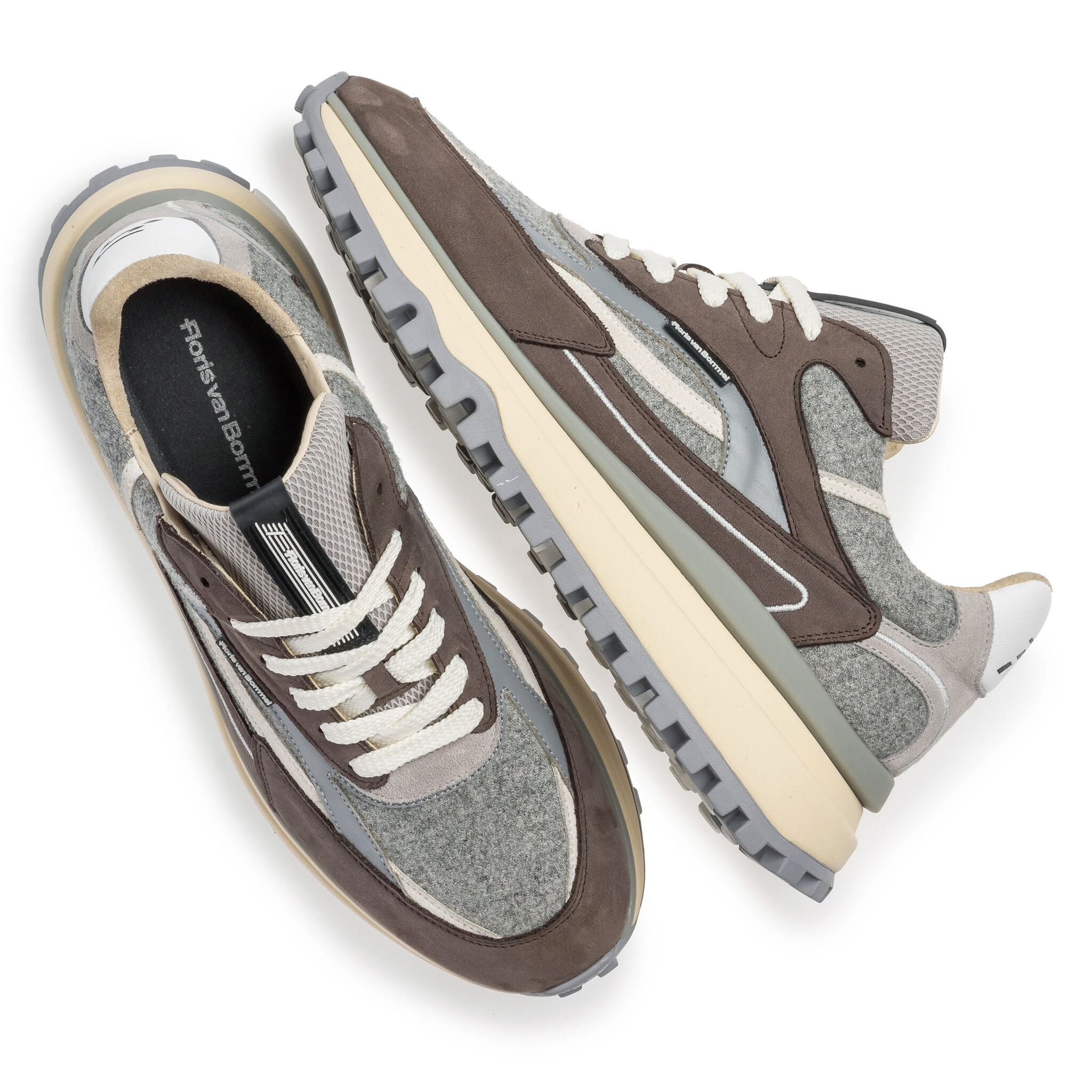 Floris van Bommel Floris van Bommel Sneaker De Gripper 02.11 Grijs