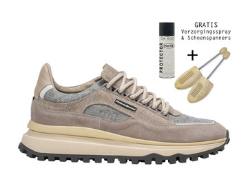Floris van Bommel Floris van Bommel Sneaker De Gripper 03.02 Bruin