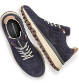Floris van Bommel Floris van Bommel Sneaker De Gripper 01.13 Blauw