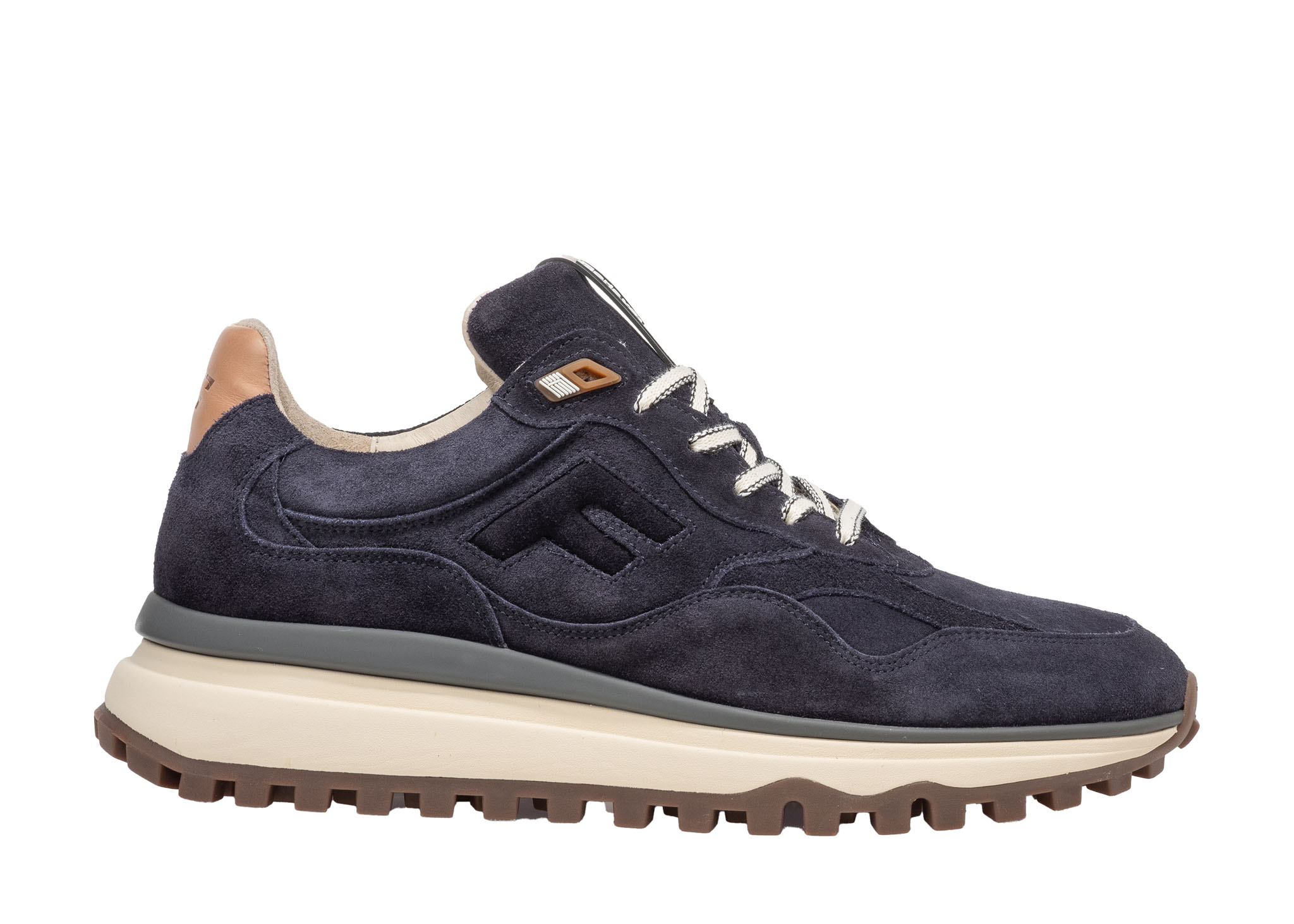 Floris van Bommel Floris van Bommel Sneaker De Gripper 01.13 Blauw