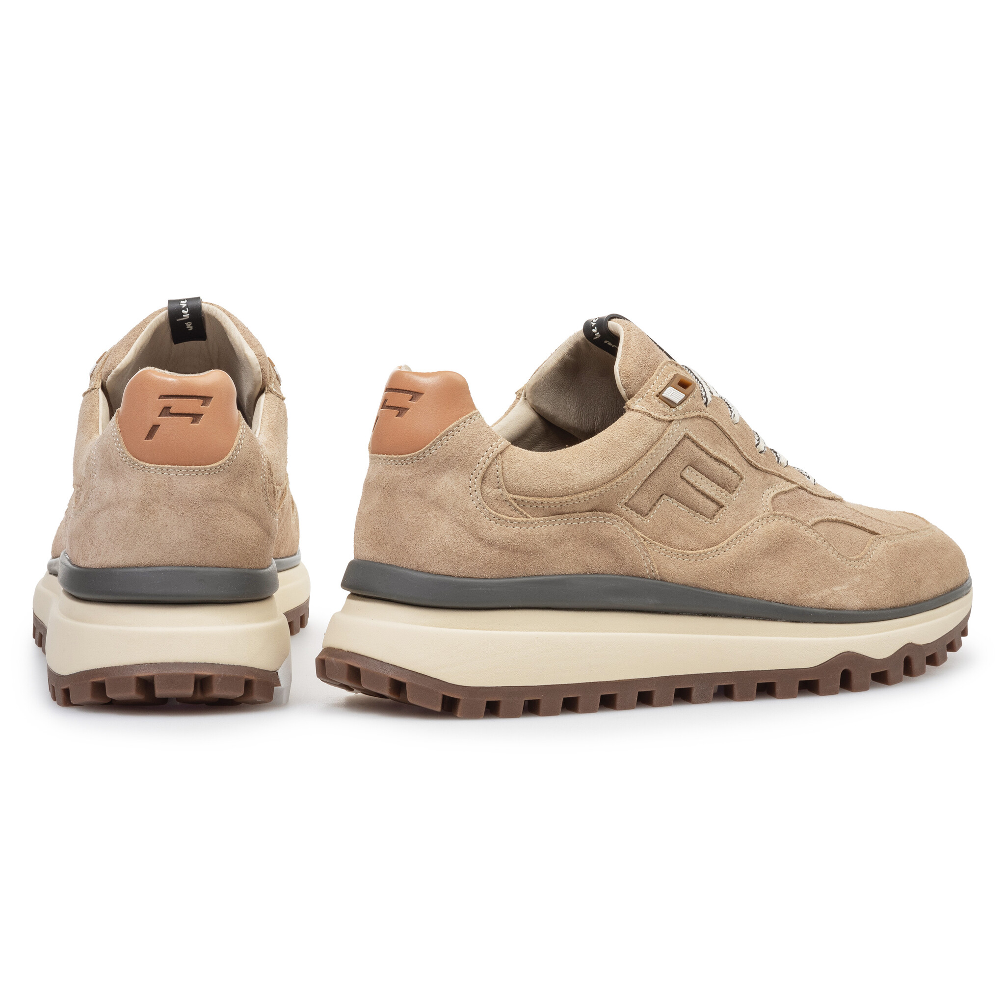 Floris van Bommel Floris van Bommel Sneaker De Gripper 01.12 Licht Bruin
