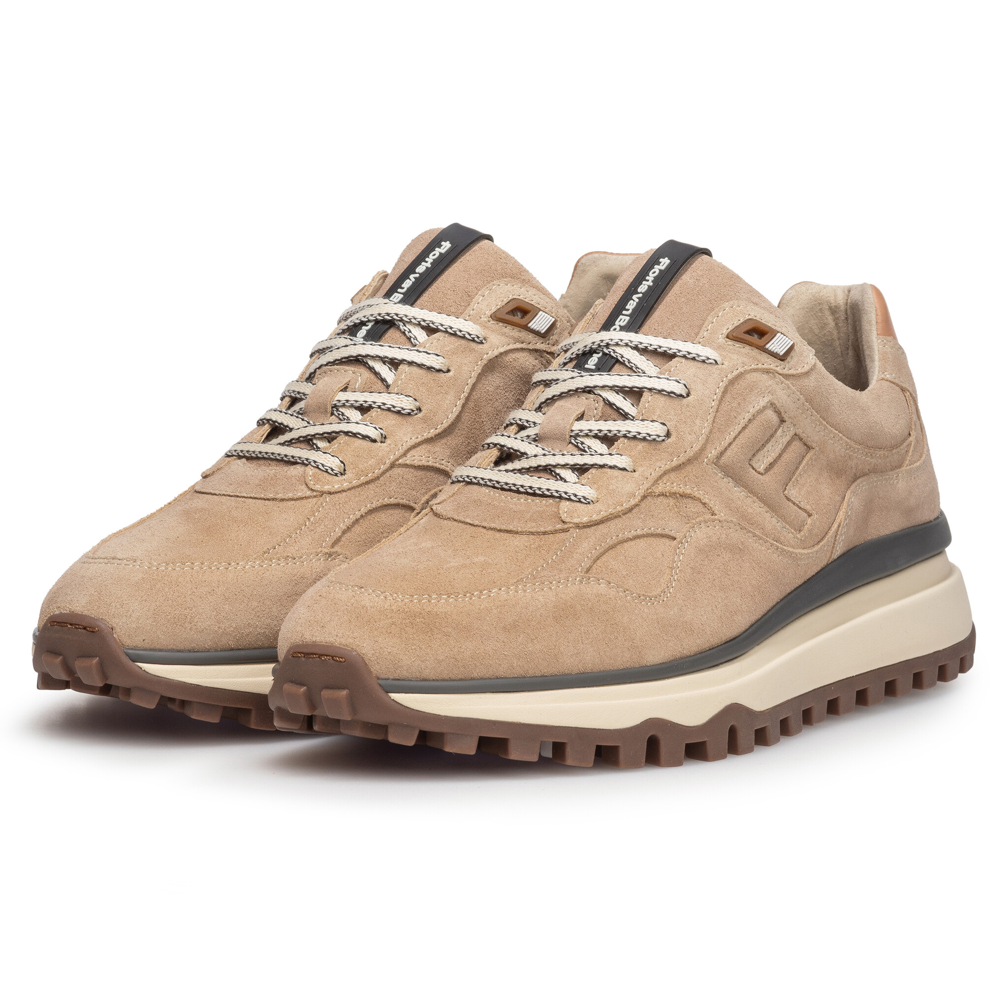 Floris van Bommel Floris van Bommel Sneaker De Gripper 01.12 Licht Bruin