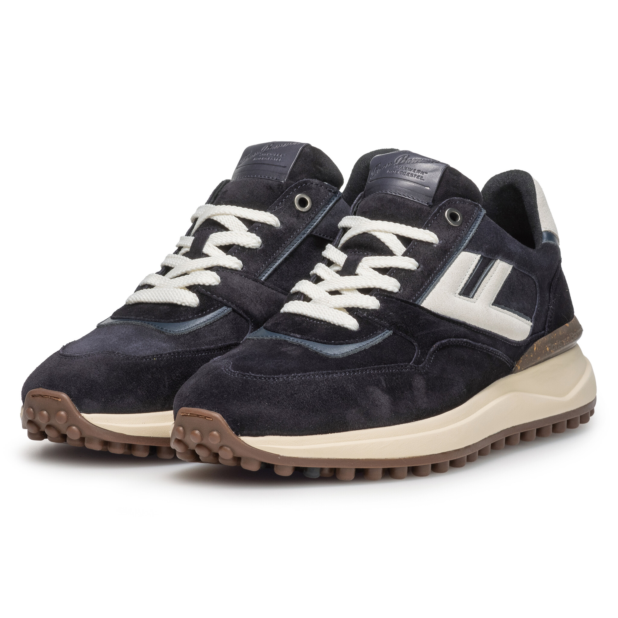 Floris van Bommel Floris van Bommel Sneaker Noppi 29.46 Donker Blauw