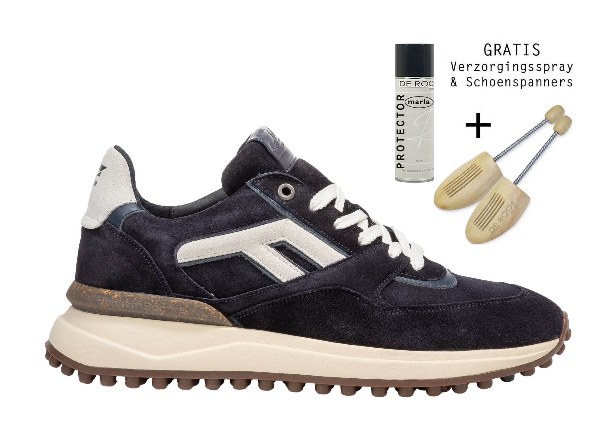 Floris van Bommel Floris van Bommel Sneaker Noppi 29.46 Donker Blauw