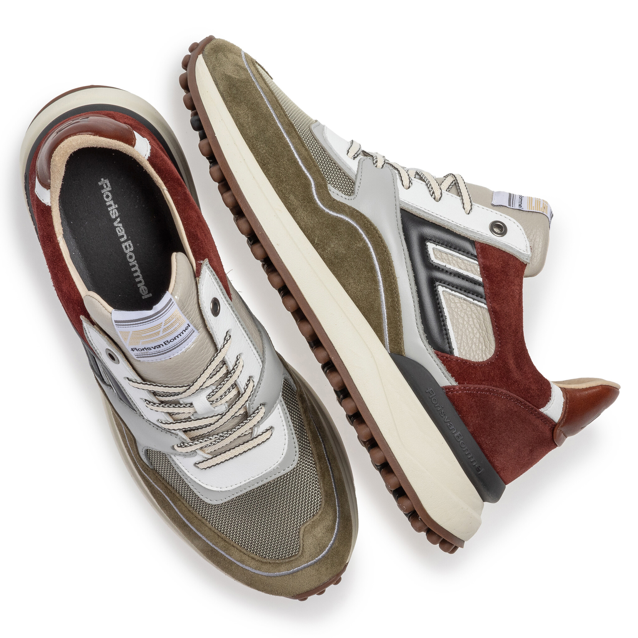 Floris van Bommel Floris van Bommel Sneaker Noppi 29.53 Groen