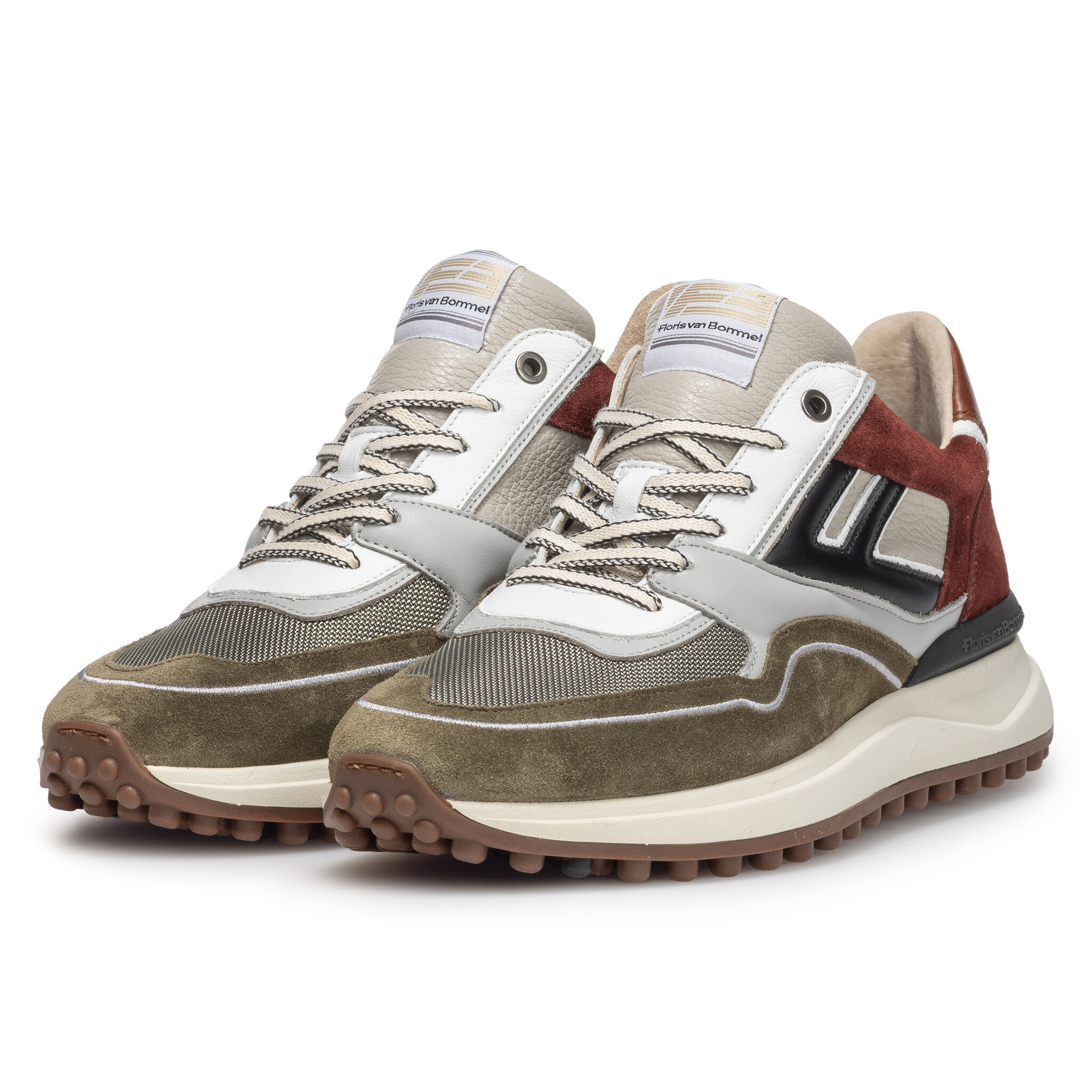 Floris van Bommel Floris van Bommel Sneaker Noppi 29.53 Groen