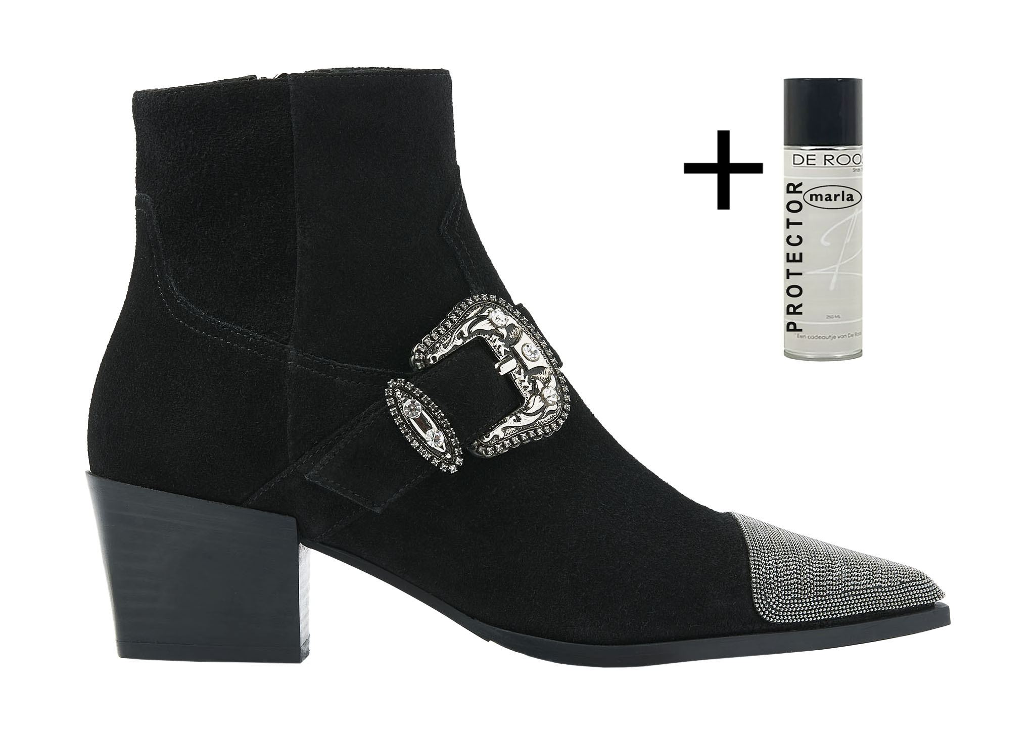 Via Vai VIA VAI Enkellaarsje Kate Jemma  62313-01-900 Zwart