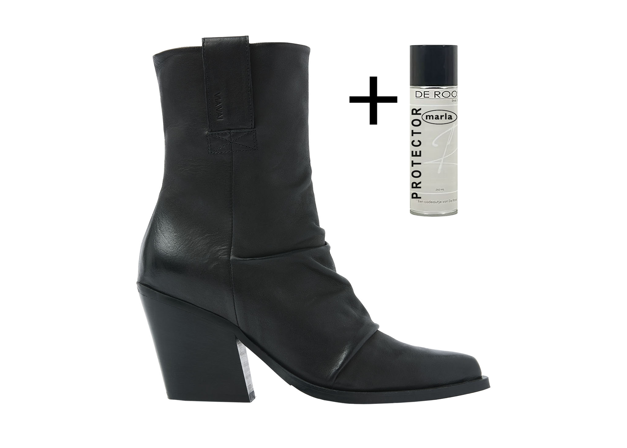 Via Vai VIA VAI Enkellaarsje Gioia Stella 62282-01-900 Zwart