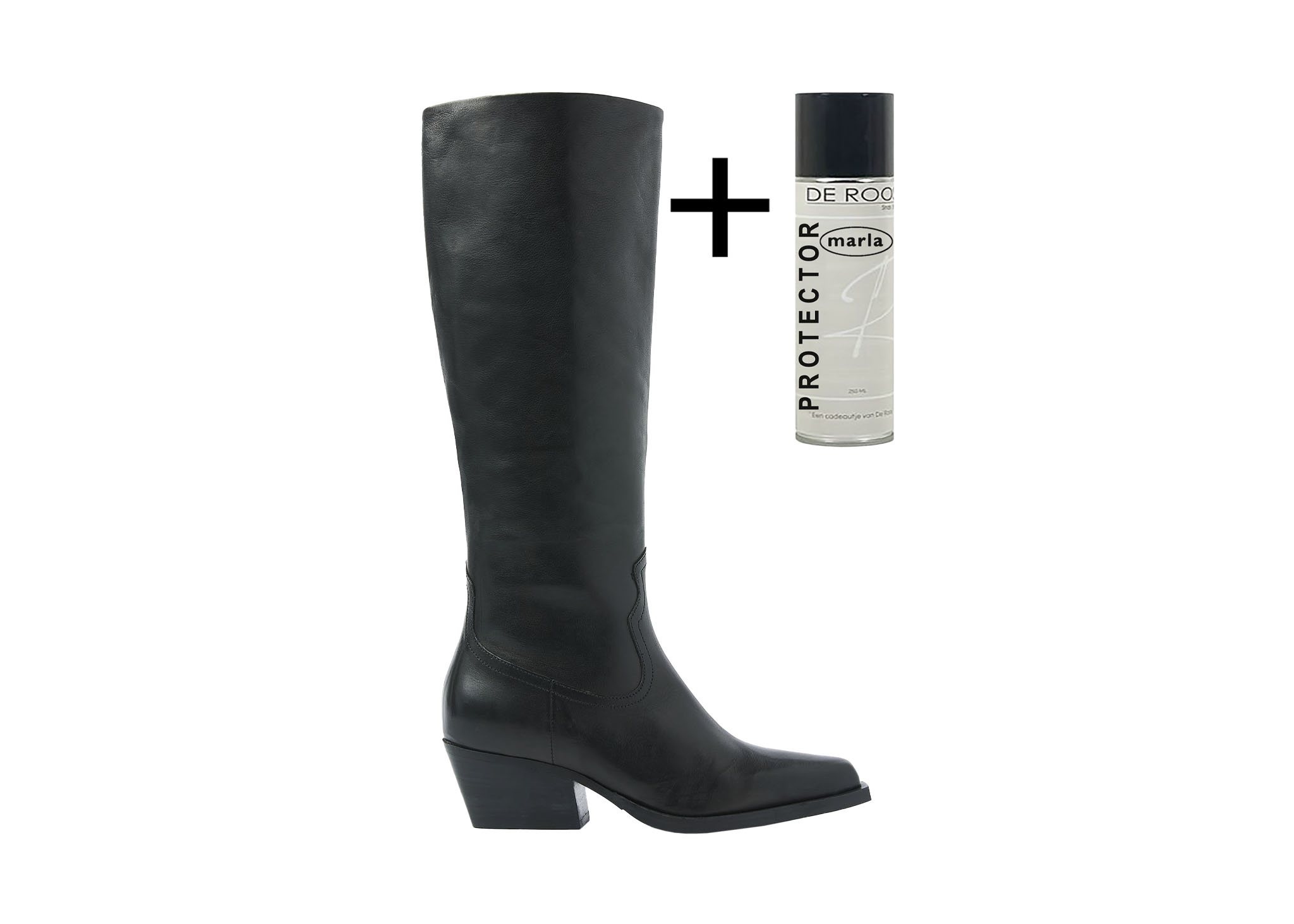 Via Vai VIA VAI Hoge Laars Do Ashley 62145-02-900 Zwart