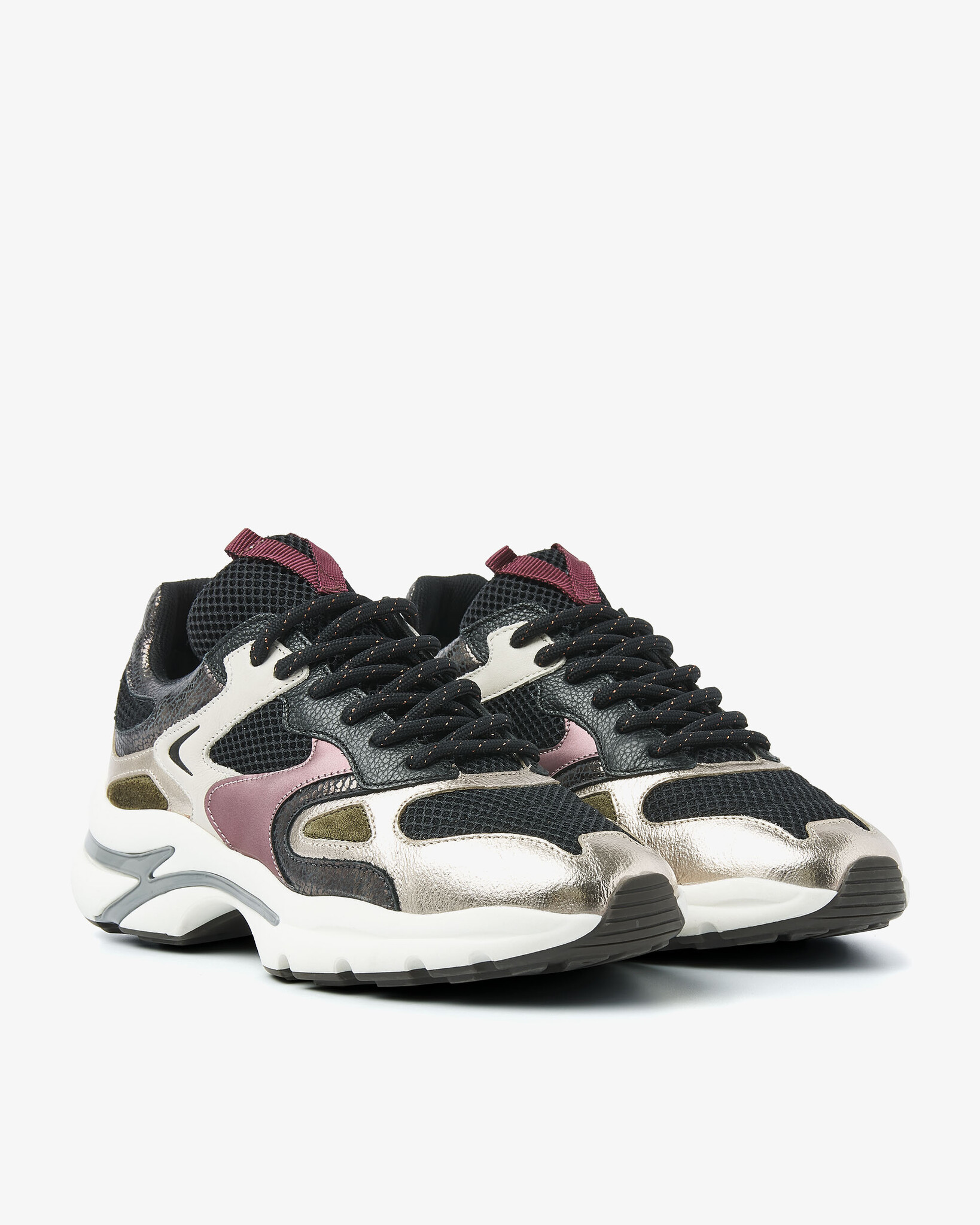 Via Vai VIA VAI Sneaker Vesper Due 62215-04-900 Zwart