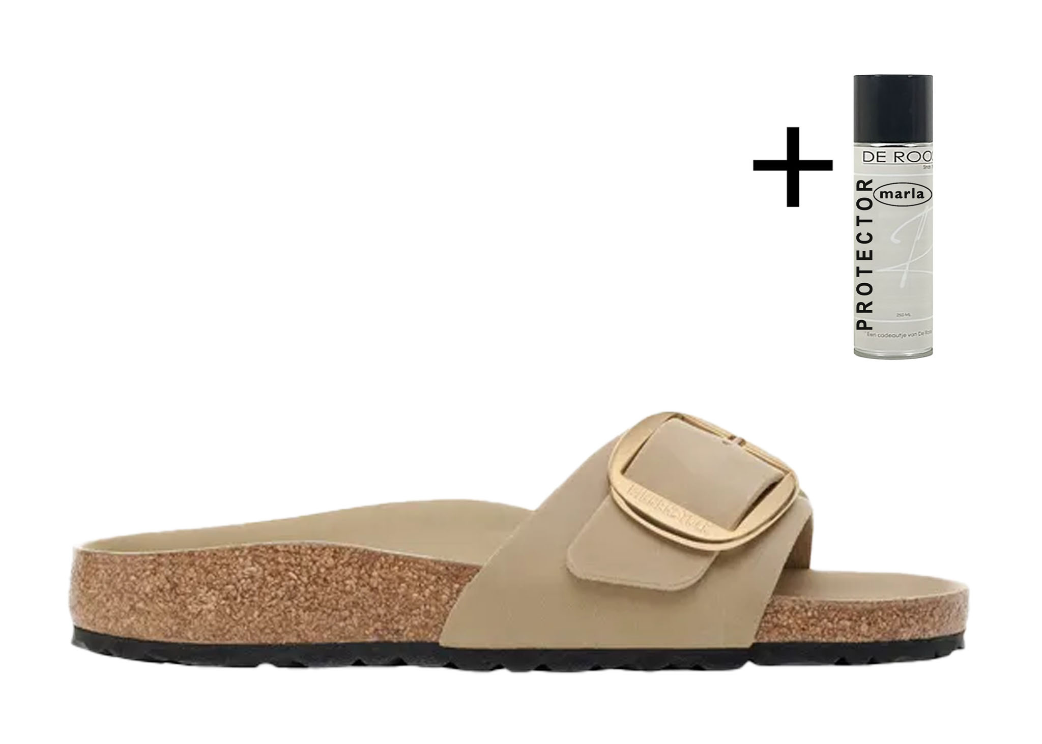 Birkenstock Birkenstock Slipper Madrid Big Buckle 1030467 Bruin