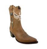 Sendra Sendra Western Boots 18673 Bruin / Turquoise