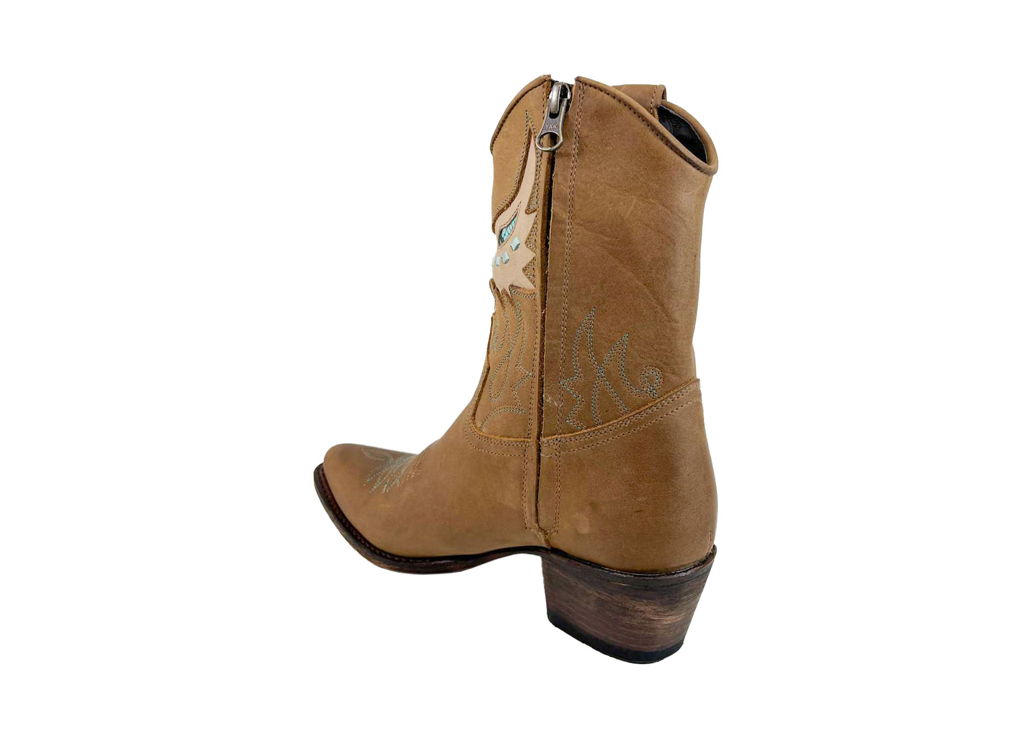 Sendra Sendra Western Boots 18673 Bruin / Turquoise