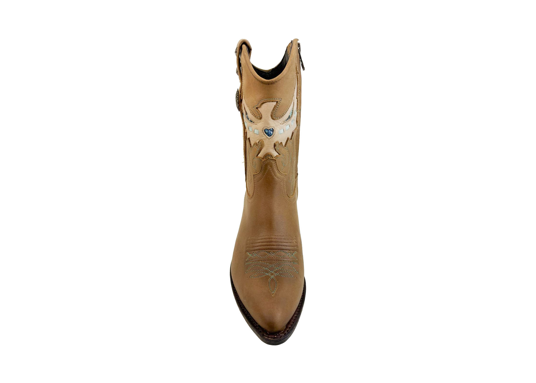 Sendra Sendra Western Boots 18673 Bruin / Turquoise