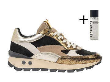 Floris van Bommel Floris van Bommel Sneaker Blokki 04.00 Goud