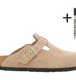 Birkenstock Birkenstock Klomp Boston 1030883 Licht Bruin