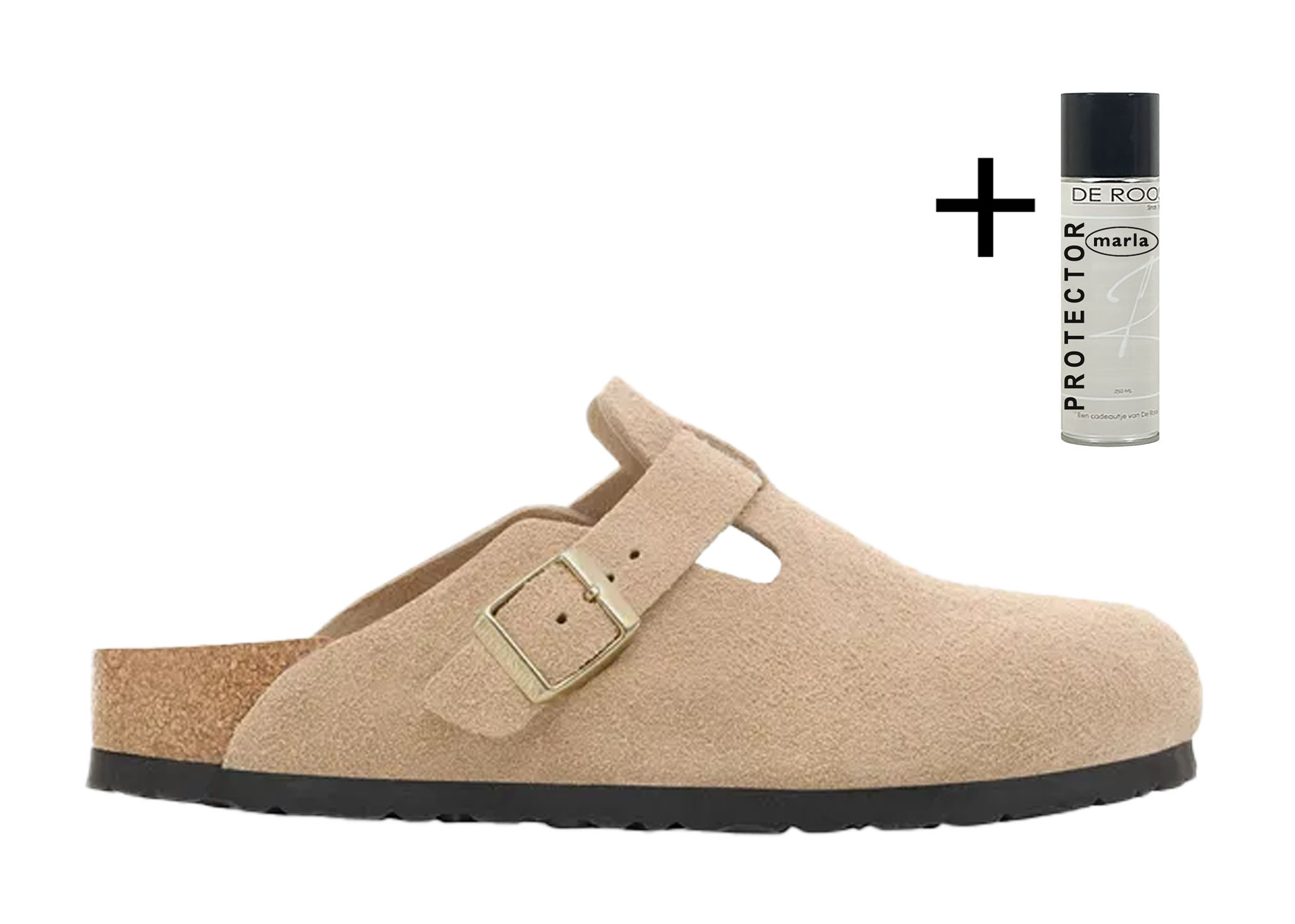 Birkenstock Birkenstock Klomp Boston 1030883 Licht Bruin
