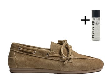 Posa Posa Boat Loafer Licht Bruin
