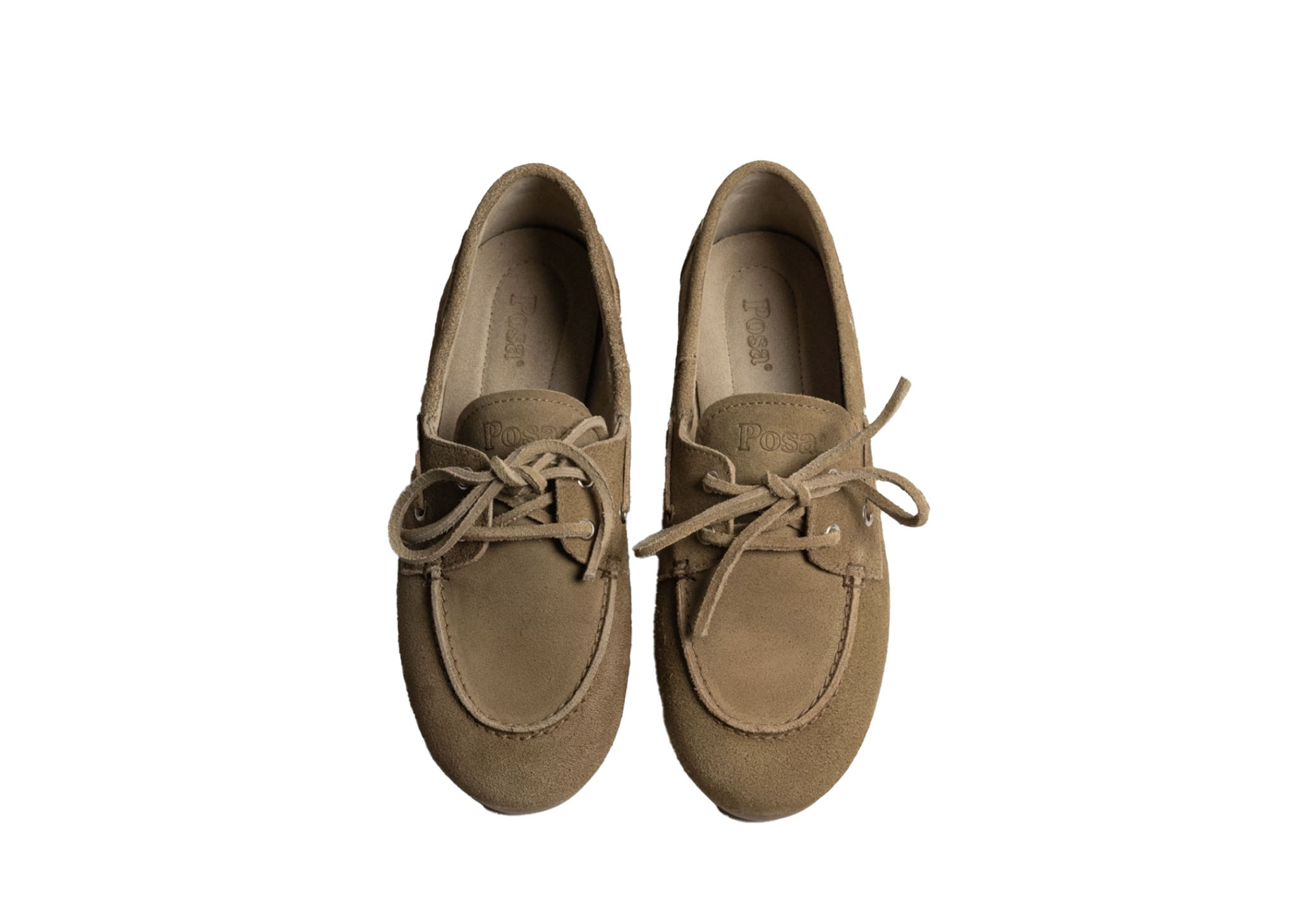 Posa Posa Boat Loafer Licht Bruin