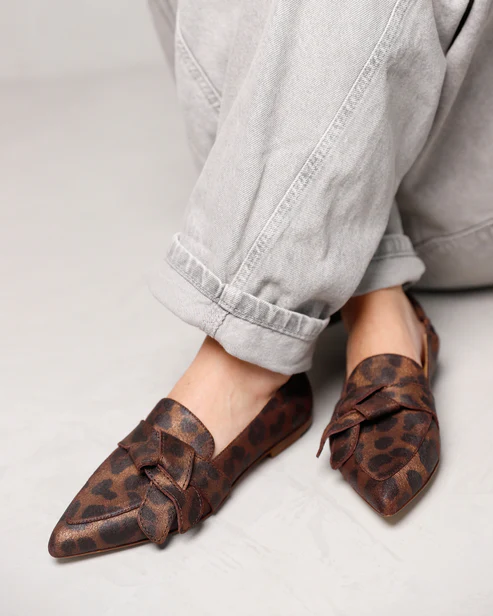 Via Vai VIA VAI Loafer Lola Rayne 62040-07-1301 Luipaard