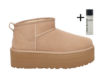 UGG UGG Laarzen Classic Ultra Mini Platform 1135092 Sand
