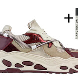 DWRS DWRS Sneakers Saturnus J5554C/T-16 Bordeaux