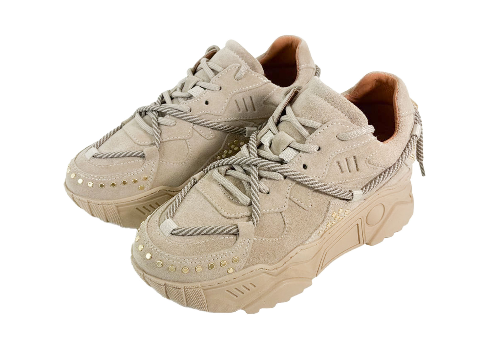 DWRS DWRS Sneakers Jupiter J5554E-01 Beige