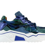 DWRS DWRS Sneakers Jupiter J5554C-92 Blauw / Groen