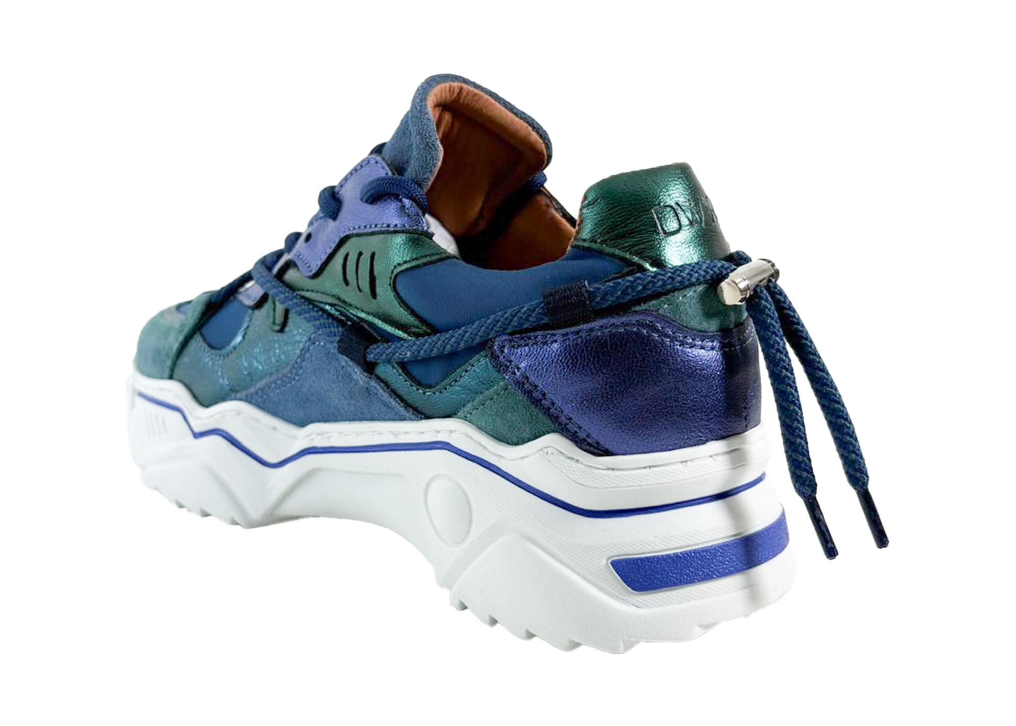 DWRS DWRS Sneakers Jupiter J5554C-92 Blauw / Groen
