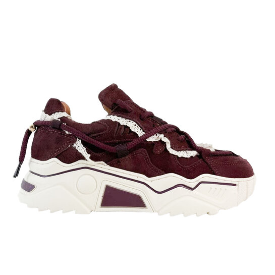DWRS Sneakers Jupiter J5554F-03 Bordeaux - De Roos Schoenen Breda DWRS Sneakers Jupiter J5554F-03 Bordeaux - De Roos Schoenen Breda
