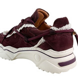 DWRS DWRS Sneakers Jupiter J5554F-03 Bordeaux